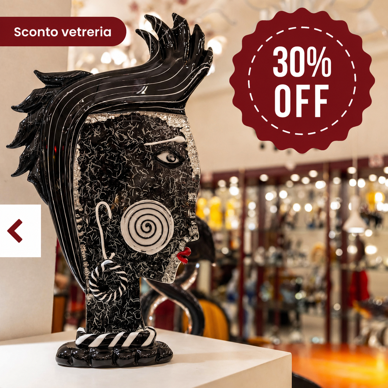 discount 30% vetreria